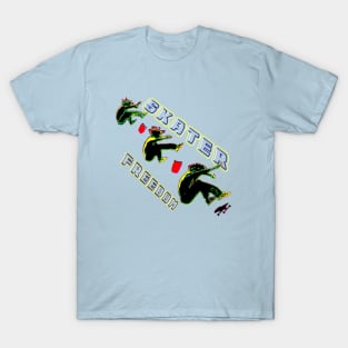 Skater Tre Flip freedom T-Shirt